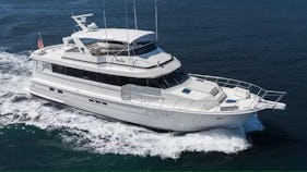 Your Next Adventure aboard the Hatteras 70ft Motor Yacht