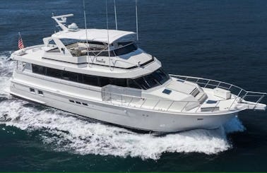 Your Next Adventure aboard the Hatteras 70ft Motor Yacht