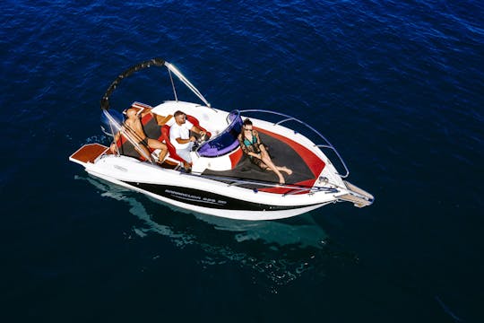 Okiboats バラクーダ 595 サンデッキレンタル（クロアチア、ザダル）