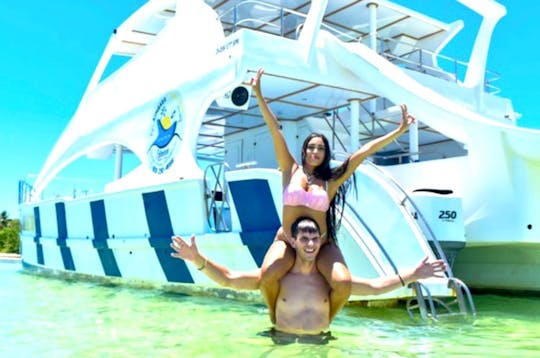 🏆 TOUR PRIVADO A PUNTA DE LOS NIDOS Y PISCINA NATURAL EN NUESTRO INCREÍBLE BARCO 🥳