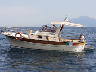 Gozzo FR. Passeio de barco Aprea 765 em Capri/Positano/Amalfi