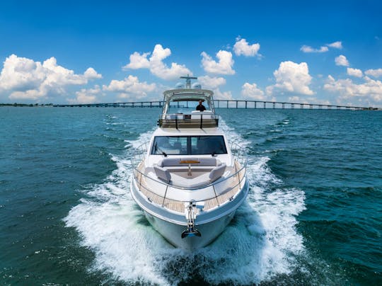 60ft Luxury 2 Story Yacht for Rent in Miami Beach, Florida