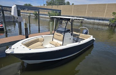 24ft Nautic Star Center Console Boat Rental in Cape Coral, Florida