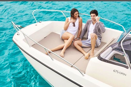 Explore the Zadar Archipelago with the Quicksilver Active 675 Open Boat!