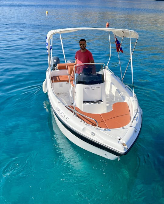Location de bateau Poseidon Blu Water 170 sans permis à Hydra