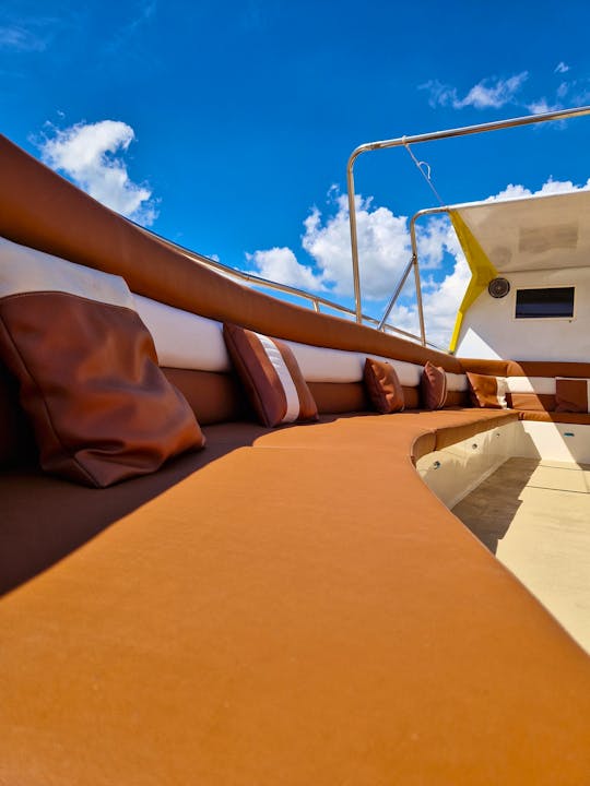 Luxury Charter In Protaras with Custom Build Motor Yacht Cruiser!