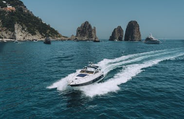 Live unforgettable experiences on a Princess V55 Yacht (Refitting 2024)