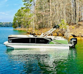 2024 23 pieds Ponton Avalon LSZ Elite sur le lac Keowee