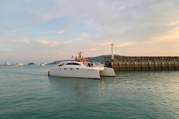 Quick and Quaint: High-Speed Catamaran for Day Cruises in Thailand