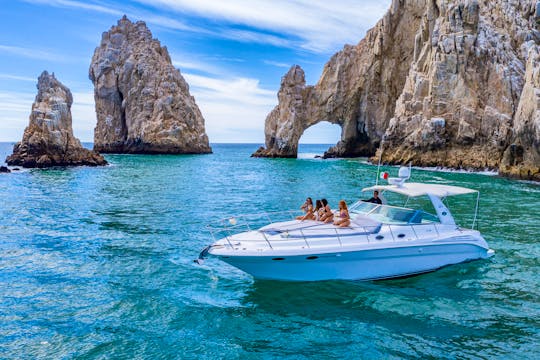 Luxury private 42' yacht in Cabo San Lucas, Mexico