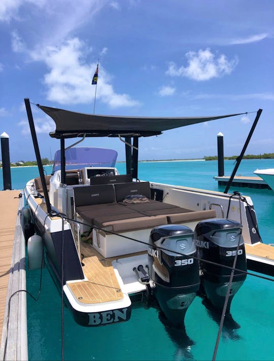 Fjord 38 Xpress! Enjoy Luxury Charters Turks and Caicos 