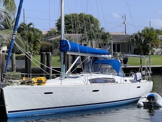 "Smooth Sailing: Charter the Elegant 43 Beneteau Today!"