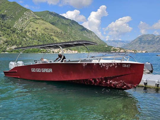 Location de hors-bord - jusqu'à 15 personnes (facturé par heure) avec Skipper