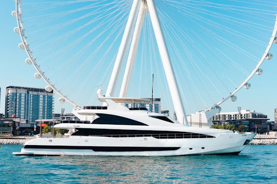 Super Yacht de 140 pieds pour 100 personnes - Port de Dubaï