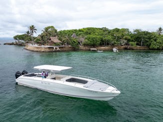 Chárter privado en un barco de 42 pies Firpol- Capacidad: 23 personas Cartagena, Colombia