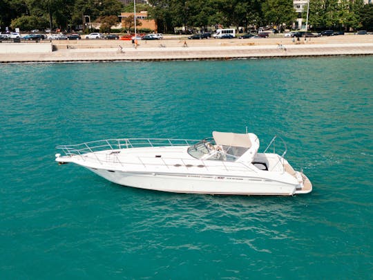 Enjoy Chicago in this 45' Sea Ray Express Cruiser Yacht - Perfect for Parties! 