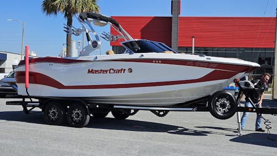 Location de wakeboat Mastercraft 2019 : nous viendrons chez vous !