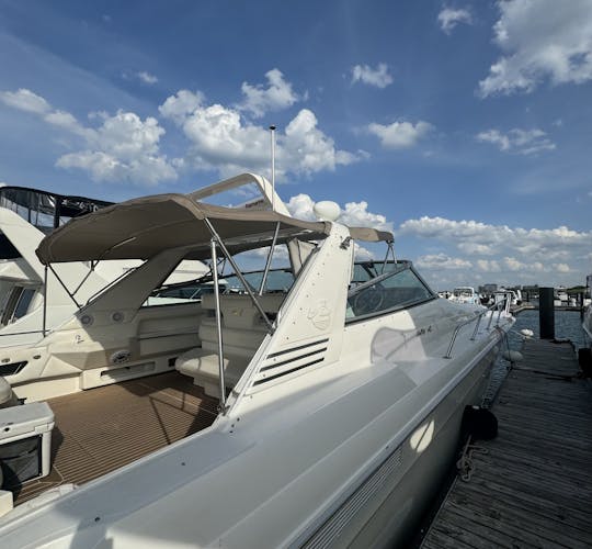 Yate Sea Ray Sundancer de 50 pies para 13 huéspedes en Chicago, IL: ¡precio reducido! (MPY #1)