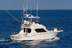 Fishing Charters On 43' Hatteras Convertible Sportfisher in Kailua-Kona Hawaii
