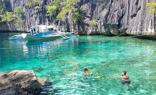 Private multiday boat tour expedition from Coron to El Nido