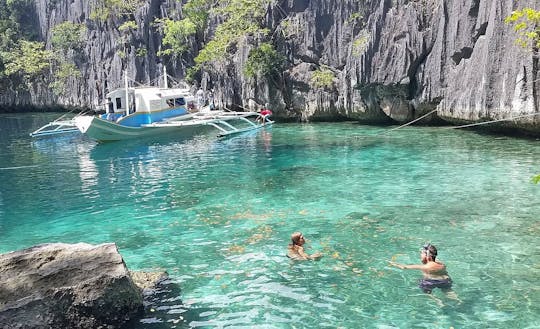 Private multiday boat tour expedition from Coron to El Nido