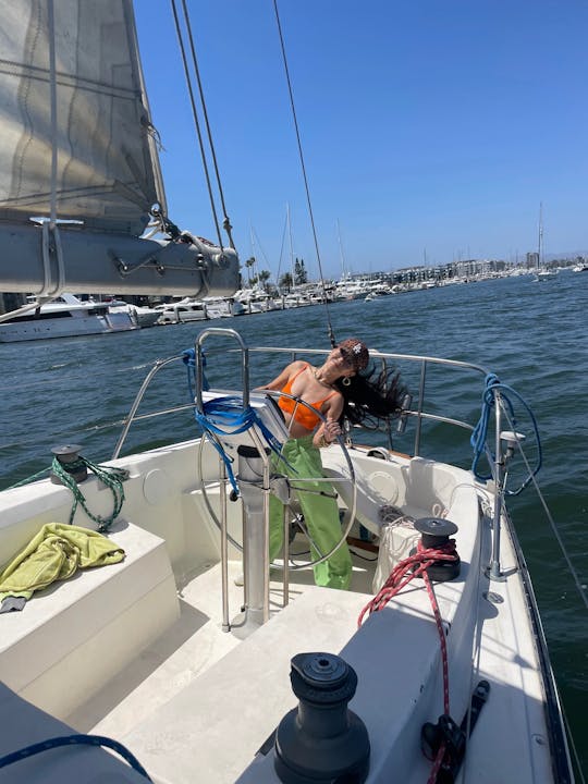 Increíble alquiler de velero privado en velero de 36 pies en Marina del Rey