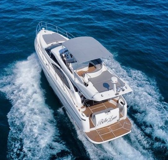 Iate italiano de luxo Azimut de 50 pés em Chicago, Illinois