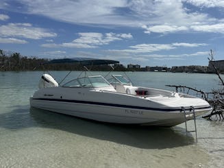 24ft Hurricane Deck Boat for Amazing Day in SWFL