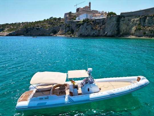 Sacs Stratos 42 RIB Boat from Ibiza!! Refit 2023