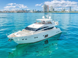 88' Princess Yacht With Hot Tub