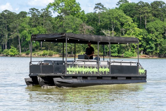 Pontón Party Barge para 12 personas en el lago Wylie