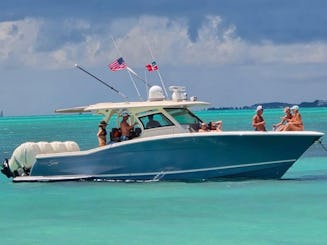 Cruising a Scout 380 Luxury Edition - 4 Mercury Verado Engine