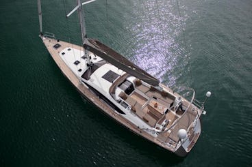 The Elegance Voyager! Jeanneau 57 Sailing Yacht Charter in Athens, Greece!