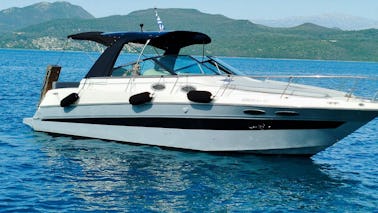 Skippered Sundancer Motor Yacht Charter in Lefkada, Greece