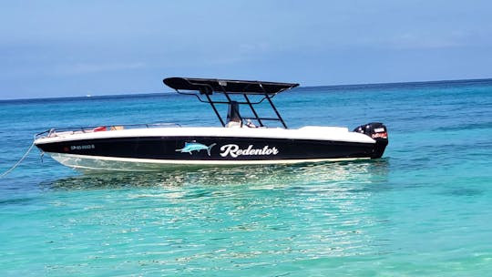 Beautiful 28ft Absolute Sport Boat Rental in Cartagena de Indias, Bolívar