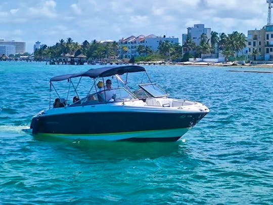 CAIRO 26' Motor boat for 8 pax in Cancún, Quintana Roo