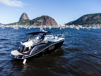 31ft Black Pearl Motor Yacht Rental in Rio de Janeiro, Brazil