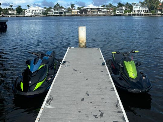 Nuevas motos acuáticas Yamaha en Peanut Island 🏝️