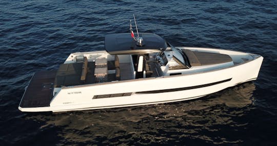42ft Fjord Open Premium Day Boat Rental in Eivissa, Illes Balears