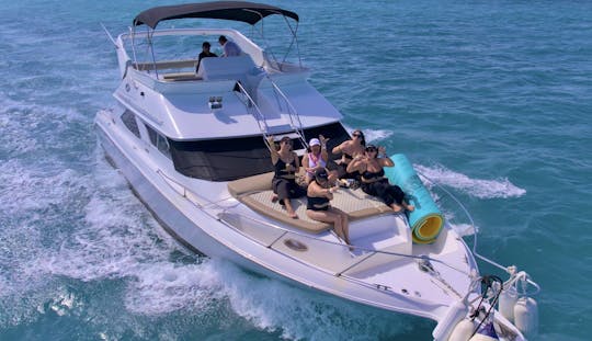 Viaje de esnórquel Sea Ray en Flybridge de 46 pies