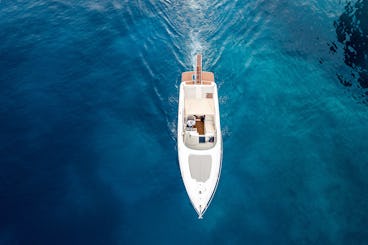 Elegant Speedboat | Zakynthos | 32ft Cranchi Yacht | South or North Tour