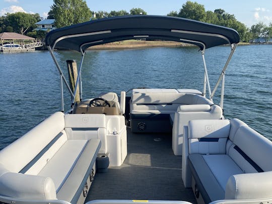 Come enjoy a day on lake Norman in a Godfrey Pontoon boat