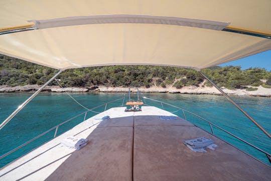 Chartered Yacht in Bodrum