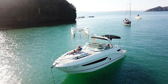 Searay 37-foot Motor Yacht Rental in Búzios, Rio de Janeiro, Brazil