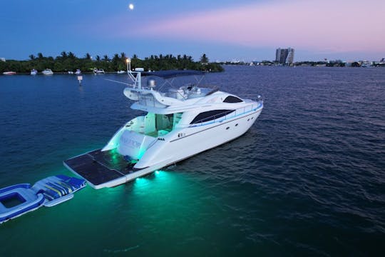 Yacht de luxe Miami 65 pieds | Tout compris