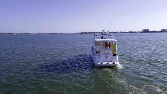 Embark on a Luxurious Adventure: Charter Our Stunning 2004 Silverton Yacht!