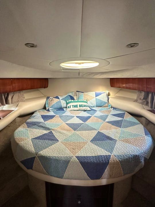 43ft Princess Yacht Adventure with Crew, Drinks, & Snorkeling Gear!