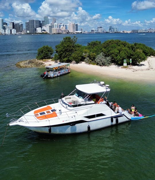 Flight Bridge Yacht Rental in Miami, Florida FREE HOUR 