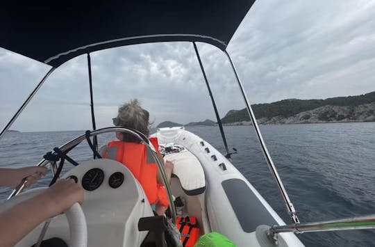 Alquiler de Rib Maestral de 15 pies en Dubrovnik, Croacia