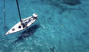 46ft Sailboat Charter in Okinawan beautiful ocean!!